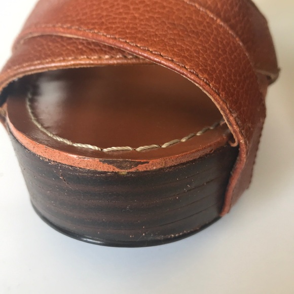 Ralph Lauren Leather Wedges - Picture 6 of 7